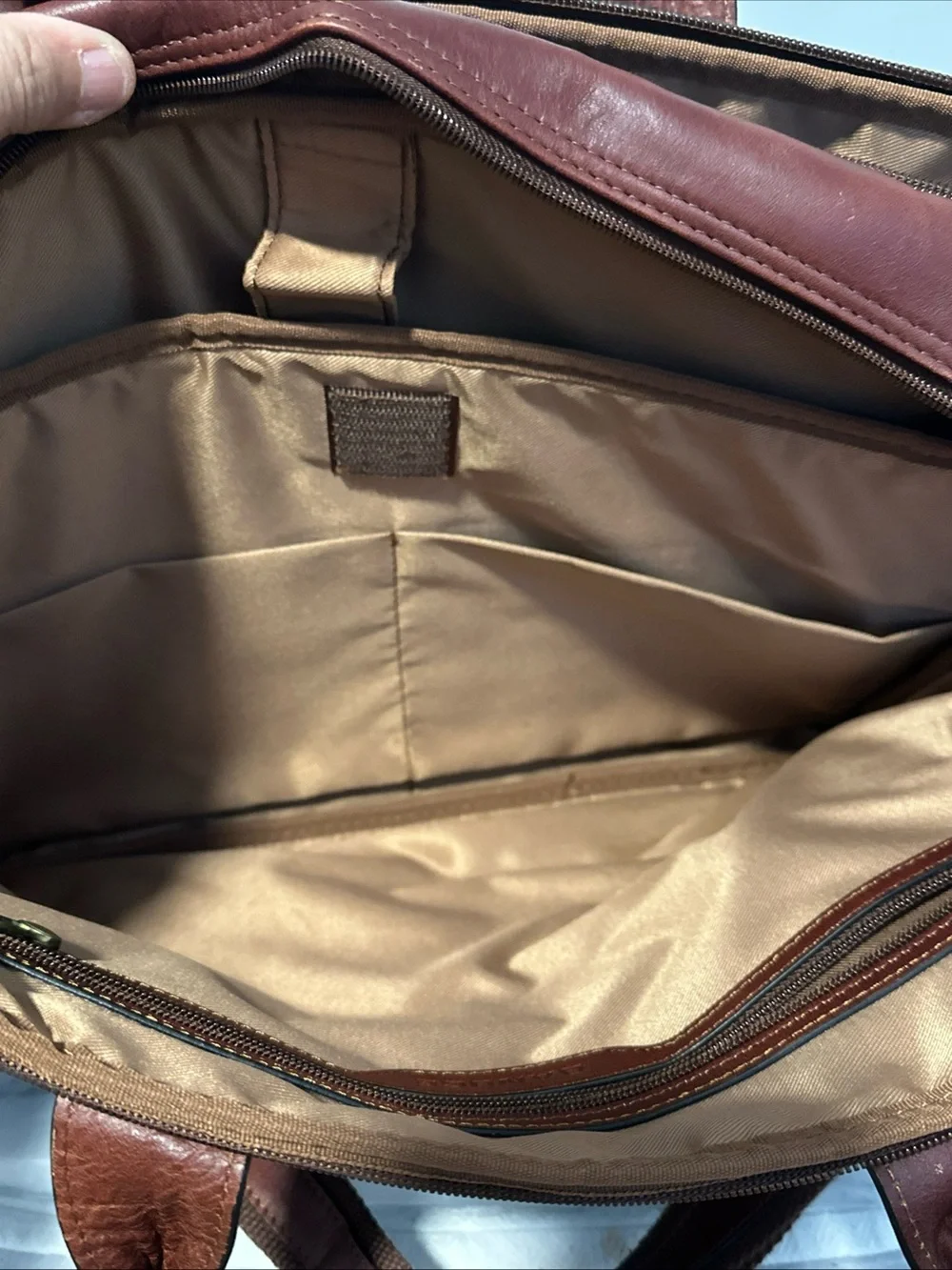 N/A brown leather